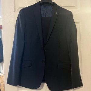 2 Piece Navy Suit